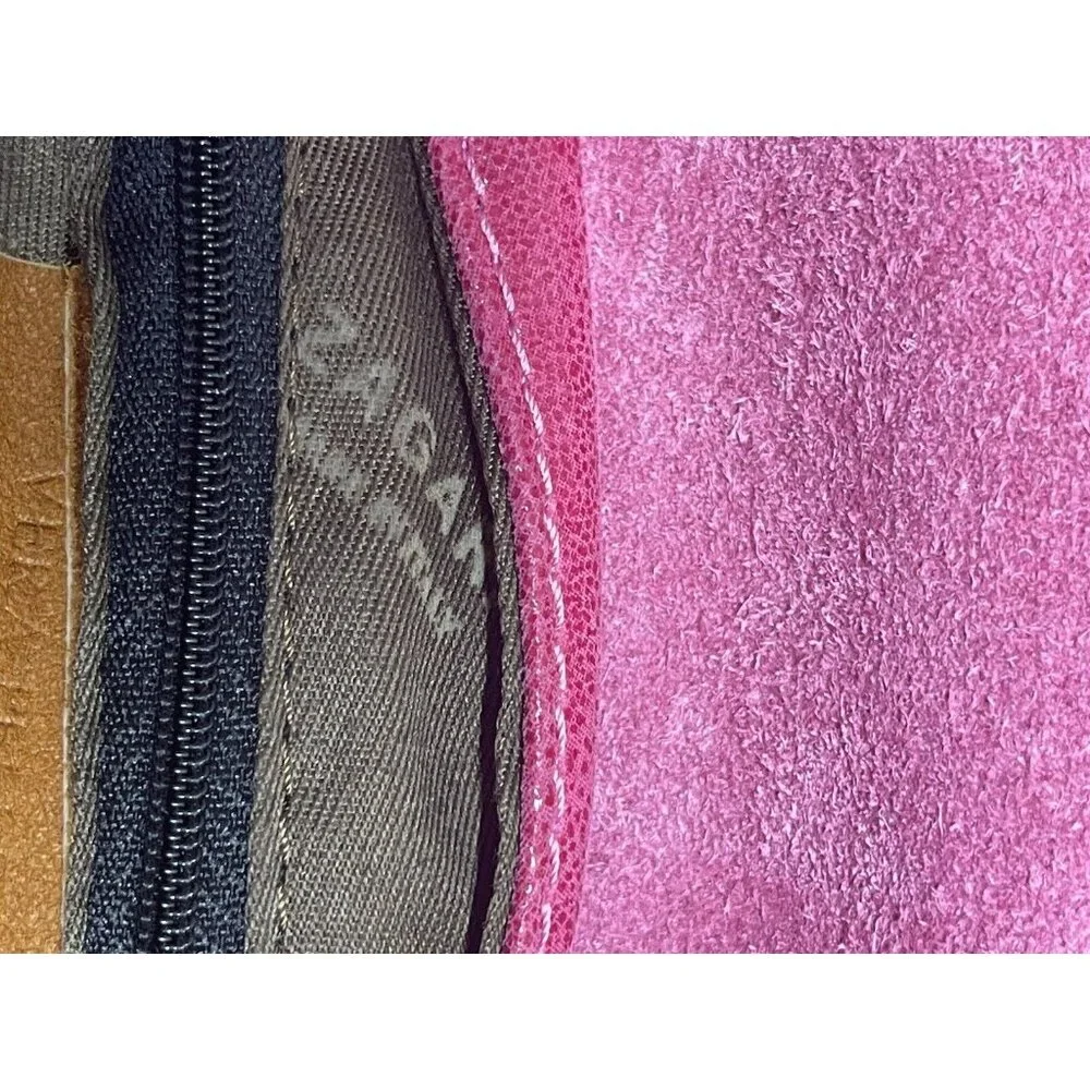 Zagara Italian Leather Pink Purse